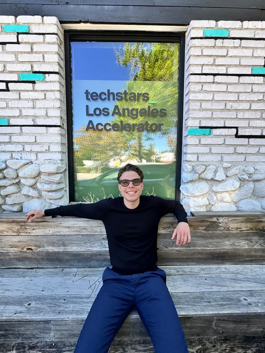Michael Pavlovskyi at the Techstars Los Angeles Accelerator
